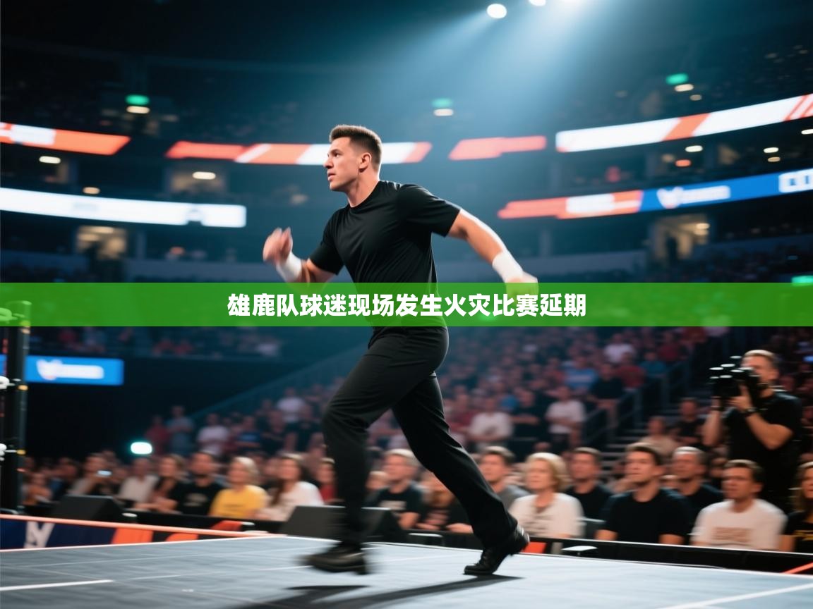 雄鹿队球迷现场发生火灾比赛延期  第2张